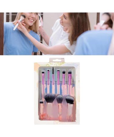 10 Piece Mini Makeup Brush Set - Portable Travel Cosmetic Brush Set with Fiber Bristles Lightweight and Portable for Practical Makeup Tools - Buy Online on GoSupps.com