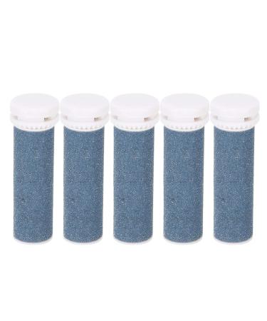 Replacement rolls 5 pieces of extra rough replacement rolls for callus remover foot care Electronic footfish replacement roller heads Foot care tool hardy remover fills the callus remover after
