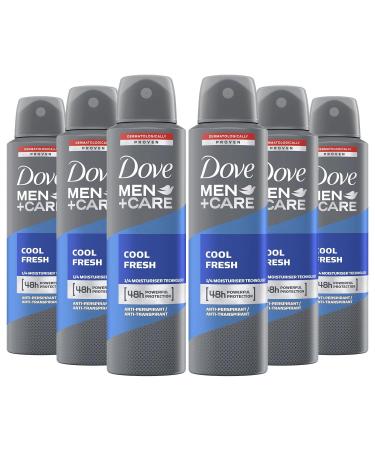 Men + Care Cool Fresh Spray Deodorant & Anti-Perspirant 150ml / 5.07 Oz International Version (Set of 6) Cool Fresh 0.85 Fl Oz (Pack of 6)
