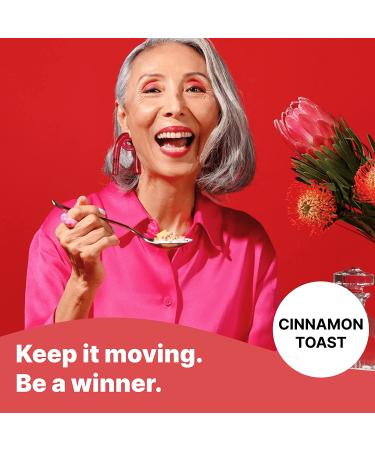 Poop Like A Champion Cinnamon Toast High Fiber Cereal - Keto Friendly & Gluten Free 11.3 oz - Buy Online on GoSupps.com