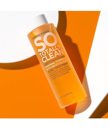 Formula 10.0.6 So Totally Clean Deep Pore Cleanser 6.75 oz - Salicylic Acid Toner for Clear & Smooth Skin - Vegan, Paraben-Free, Sulfate-Free - Buy Online on GoSupps.com