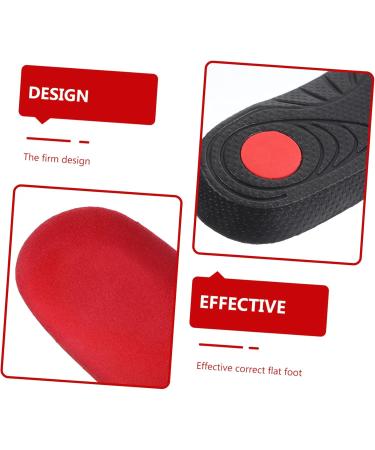 Buy GLEAVI 2 Pairs Insoles with Arch Support - EVA Material Orthotic Shoe Inserts for Plantar Fasciitis Relief - Ideal for Men - Buy Online on GoSupps.com