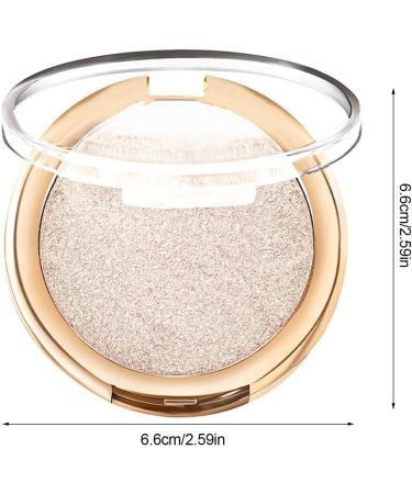 Face Highlighter Face Highlighter Palette Long Lasting Shimmering Color - 6 Colors Make Up Powder for Women Groom Nose and Face Shape Tmay 01 - Buy Online on GoSupps.com
