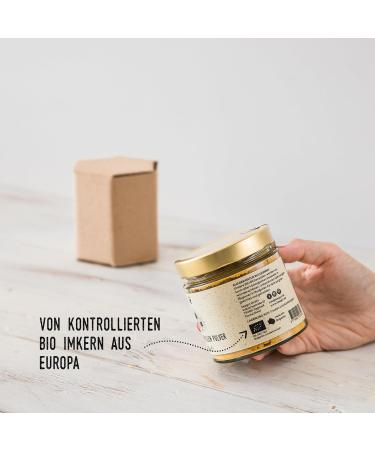 Organic Bee Pollen 250g - Mild Sweet Taste | 100% Natural & Sustainable Packaging - Beegut - Buy Online on GoSupps.com