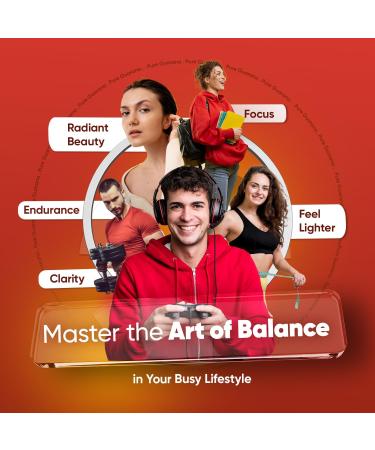 Caffeine Supplement with No Jitter - 4X More Caffeine Than Coffee - 180 Guarana Capsules (3 Months Supply) - Vegan & Natural Caffeine Pills with No After Effects - Guarana Tablets Alternative - Buy Online on GoSupps.com