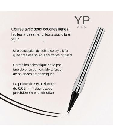 Fine Eyebrow Pencil Waterproof Eyebrow Pencil | Eyebrow Pencil Eyebrow Pencil 2-Tip Waterproof Eyebrow Pencil Long-Lasting Eyebrow Pencil Eyebrow Pencils - Buy Online on GoSupps.com