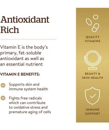 Solgar Liquid Vitamin E 4 fl. oz. - Antioxidant & Immune Support for Overall Health - Non-GMO, Vegan, Gluten & Dairy Free - 94 Servings - Buy Online on GoSupps.com