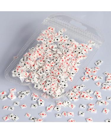 Playing Card Slices for 5mm Klei Mud Particles Animal Clays Nail Art Supplies Making Playing Card Slider - Buy Online on GoSupps.com