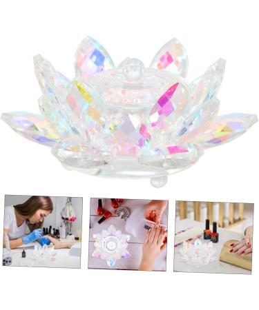 Healeved Nail Art Crystal Cup Glass Punch Hole - Buy Online on GoSupps.com