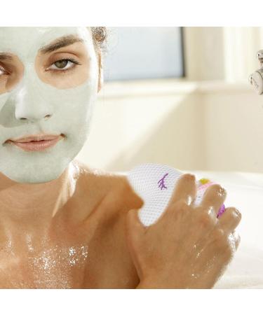 POPETPOP Unicorn Bath Scrubber | Fun Loofah for Kids & Adults | Travel Size Body & Face Pouf | Soft PP Cotton for Showers - Buy Online on GoSupps.com