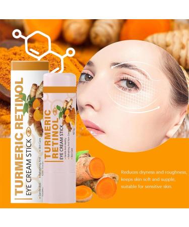 Lumibalm Turmeric Eye Cream Stick Lumibalm Eye Bags Lumi Balm Eye Cream Stick Eye Serum Moisturizing Eye Cream Balm Against Eye Bags Reduces Swelling and Eye Bags (10g) - Buy Online on GoSupps.com