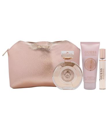 Guess Bella Vita Rosa for Women - 4 Pc Gift Set 3.4oz EDT Spray 0.5oz EDT Travel spray 3.4oz Body Lotion Pouch - Buy Online on GoSupps.com