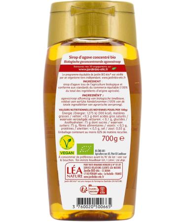 Jardin BiO tic Agave Syrup 500 ml or 700 g - Buy Online on GoSupps.com