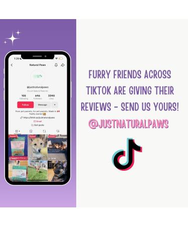 Just Natural Paws Strawberry & Blueberry Dog Treats - Healthy Human-Grade Superfood Dog Training Treats Natural & Vegetarian No Preservatives or Additives - Buy Online on GoSupps.com