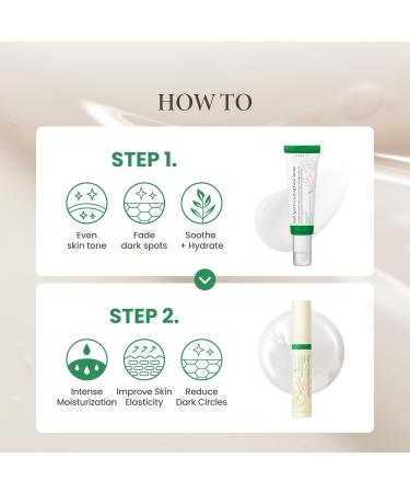 AXIS-Y Glass Skin Duo Korean Skin Care Set - Travel Essentials Holiday Gift with Dark Spot Correcting Glow Serum Targets Spot Treatment for Face & Vegan Collagen Eye Serum for Dark Circles Fine Lines - Buy Online on GoSupps.com