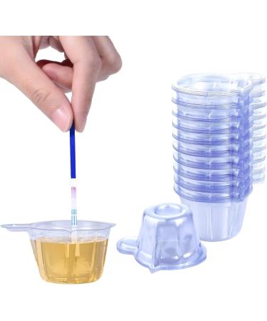Plastic Disposable Urine Collection Cups Plastic Urine Specimen Cups 40ML for Pregnancy Test and Ovulation Test (200 Pcs) - Buy Online on GoSupps.com