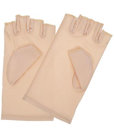 Beavorty 3 Pairs Nail Gloves Fingerless Gloves for Women Workout Nail Lamp Uv Fingerless Gloves for Driving Uv Gloves for Gel Manicures Nail Gel Nail Supplies Spandex Miss - Buy Online on GoSupps.com