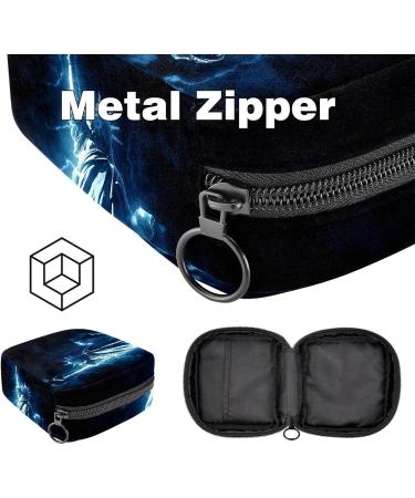 Menstrual Bag with Zipper - Stylish Ladies Napkin & Tampon Collection Bag for Women & Girls | Statue of Liberty Design - International Shipping Available - Buy Online on GoSupps.com