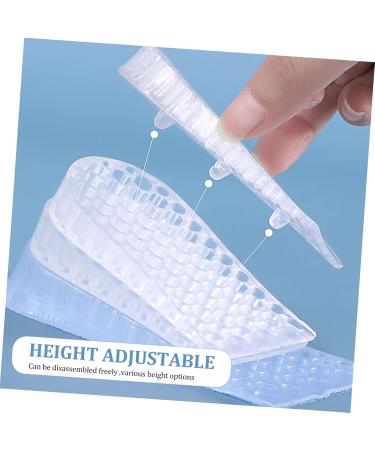 2 Pairs Height Increasing Insole Cushions for Men - Invisible Adjustable Heel Lift Inserts & Shoe Pads - Buy Online on GoSupps.com