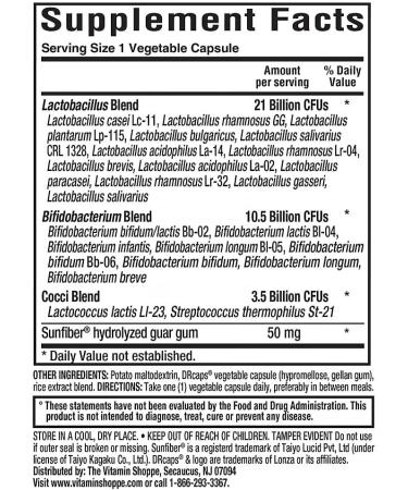 Probiotic - 35 Billion CFUs - Supports Digestive Health (30 Vegetable Capsules) - Buy Online on GoSupps.com