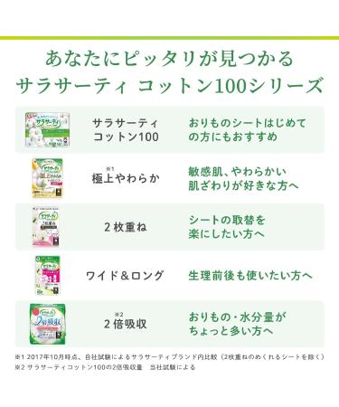 Sarasaty Cotton 100 - Premium 56PX6 Unicharm | Soft Gentle & Ideal for Sensitive Skin | International Shipping Available - Buy Online on GoSupps.com