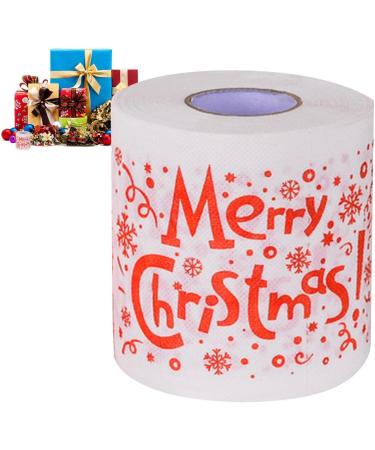 Toilet Paper Innovative Santa Claus Reindeer Toilet Tissue | Highly Collectible Novelty Toilet Paper Funny Gag for Stocking Stuffers Favors Edorco Christmas Gift Box - Buy Online on GoSupps.com