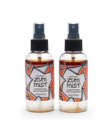 Zum Mist Room and Body Spray - Patchouli - 4 fl oz (2 Pack)