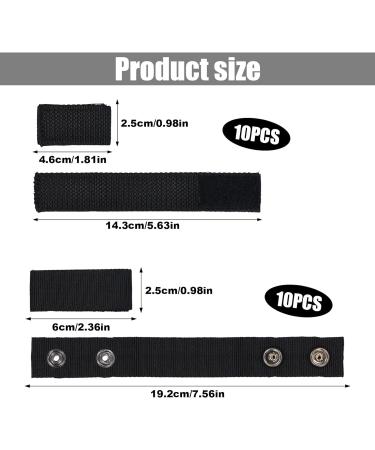 Peutier 20st Nylon Belt Loops - Secure Belt Keeper for 3.81/6.35cm Belts | Ideal for Police & Security Use - International Shipping Available - Buy Online on GoSupps.com