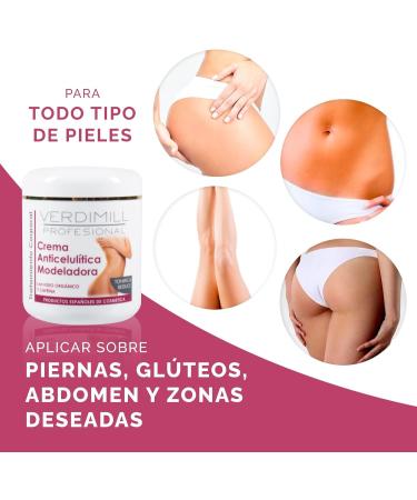 Verdimill Anti-cellulite Pack modeling normal 500 ml + ANA VITA-C stop impurities facial cleansing gel. 100 ml - Buy Online on GoSupps.com