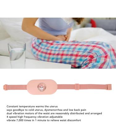 Portable USB Heating Pillow | Wireless Electric Hip Belt | 3 Heat Levels & Massage Modes for Cramps - Ideal for Women & Girls - Buy Online on GoSupps.com