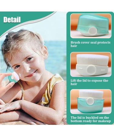 sun cream applicator kids sun cream applicator Portable for Sunscreen Lotion Sunscreen Applicator Set Sunscreen Brush sun buddy applicator 4PCS and 1.7 Oz Bottles with Lid - Buy Online on GoSupps.com