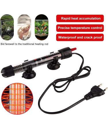 Vegena Aquarium Heater 200W Adjustable Thermostat for 200L Fish Tanks | Reliable Heating Rod with Suction Cups - Buy Online on GoSupps.com