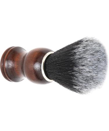 Premium Shaving Brush for Men - Ergonomic Wooden Handle Hair & Beard Brush for Salon & Home Use - Buy Online on GoSupps.com