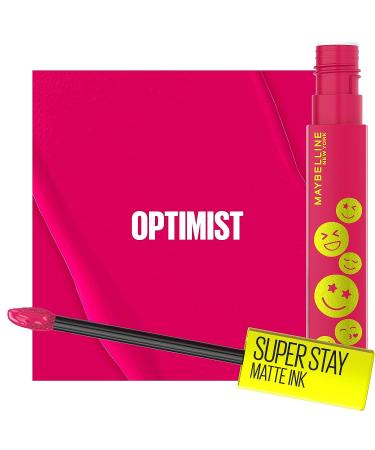 Maybelline Super Stay Matte Ink Liquid Lip Color - Optimist Pink - 0.17 Fl Oz - Buy Online on GoSupps.com