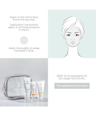 IMAGE Skincare Ready Set Discover - 3 Piece Introductory Skin Care Regimen | Buy Internationally - Buy Online on GoSupps.com
