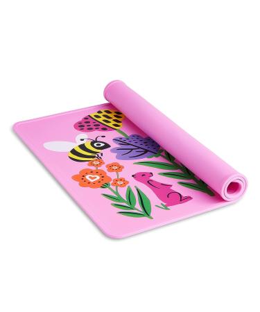 Munchkin WildLove Reversible Silicone Placemat for Kids - Bee Design - 1 Pack - Buy Online on GoSupps.com