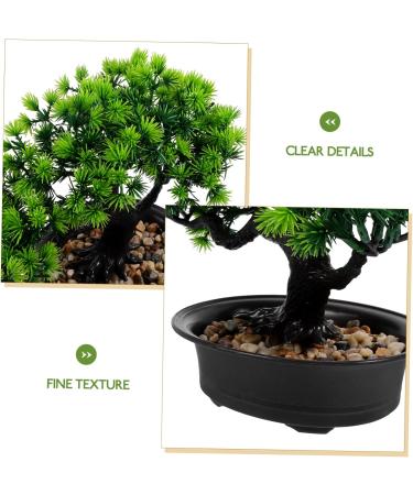 Zerodeko Artificial Pine Potted Plant Mini Fake Potted Plant Office - Buy Online on GoSupps.com