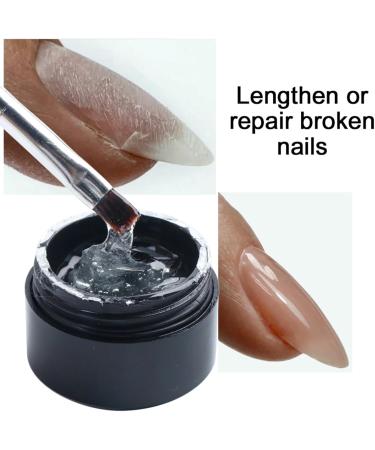 Analoguey Nail Repair Gel - Nail Repair Protection Gel Cracked Nails Instant Cracked Nail Repair Gel for Broken Nails Nail Repair Kit for Split Natural Nail or Damaged Nails Easy Fill in & Fix (#1) - Buy Online on GoSupps.com