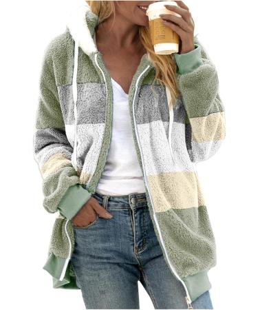 Shop Women's Oversized Teddy Fleece Jacket with Hood - Warm & Cozy Plus Sizes - Buy Online on GoSupps.com