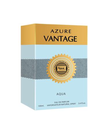 Hybrid & Company Azure Vantage Aqua For Men Pour Homme Eau De Toilette Natural Spray 3.4FL.OZ - Buy Online on GoSupps.com