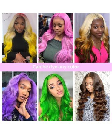 613 Blonde Body Wave HD Lace Front Human Hair Wig - 30 Inch | Pre Plucked Brazilian Hair 180% Density - Buy Online on GoSupps.com