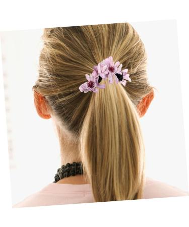 FRCOLOR Hair Accessory for Women Stretchy Hair Ties Girls Hair Accessories Girls Hair Ties Colorful Hair Ties Colored Hair Ties Hair Ponytail Scrunchy Hair Tie Fabric Miss Bun Little Daisy - Buy Online on GoSupps.com