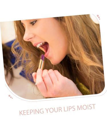  Vaguelly Vaguelly Jelly Lip Balm PH Lipstick Burgundy Lipstick Jelly Blush Stick Lipstick for Women Embossed Lipstick Lip Glaze Pink Lipstick Lip Lightener Plastic Purple - Buy Online on GoSupps.com