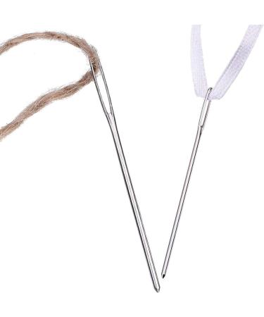 9 Pcs Large Eye Blunt Sewing Needles Tapestry Stainless Steel Yarn Knitting Needles for Crochet Projects - 2'' 2.3'' 2.7 - Buy Online on GoSupps.com