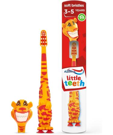 Kids Aquafresh Little Teeth Toothbrush | Soft Bristles | Ages 3-5 - Buy Online on GoSupps.com
