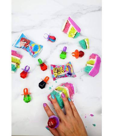 Ring Pop Individually Wrapped Bulk Lollipop 20 Count Summer Variety Pack â Lollipop Suckers w/ Assorted Fruity Flavors - Fun Summer Candy For Party Favors  4th of July Snacks & Goodie Bags 20 Count (Pack of 1) - Buy Online on GoSupps.com