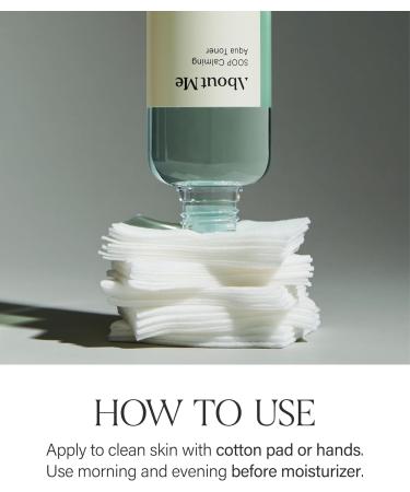 ABOUT ME SOOP Calming Aqua Toner Korean 90.6% Jeju Cypress Water pH Balancing Toner for All Skin Types Daily Gentle Exfoliation with Mandelic Acid & Centella Korean Skin Care 6.59oz 195ml - Buy Online on GoSupps.com