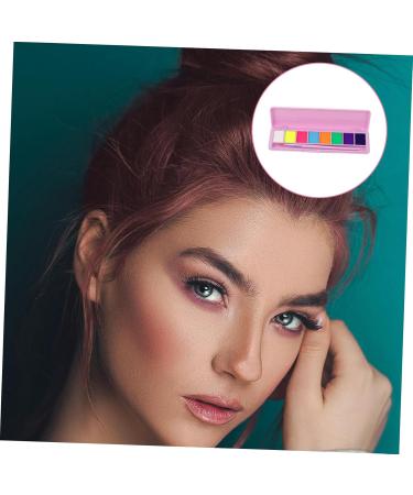 Healvian 1 Set Makeup Eyeshadow Graphic Eyeliner Fluorescence Eyeliner Powder Makeup Pallete 1 count (Pack of 1) Multi - Buy Online on GoSupps.com