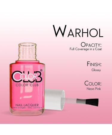 Color Club Warhol Color Club Nail Lacquer .5 Fl Ounce - 15 Ml  0.5 fluid_ounces - Buy Online on GoSupps.com