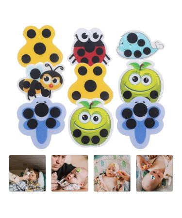 Milist Baby Forehead Thermometer Stripes - 9PCs Reusable Travel Thermometer for Children | Check Temperature Easily - Buy Online on GoSupps.com